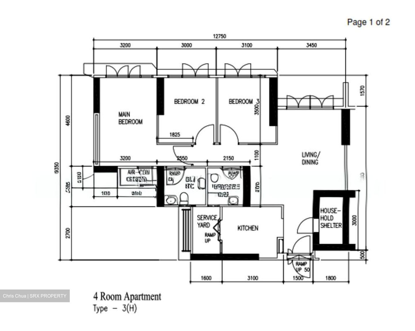 Blk 296C Skyline II @ Bukit Batok (Bukit Batok), HDB 4 Rooms #555219111
